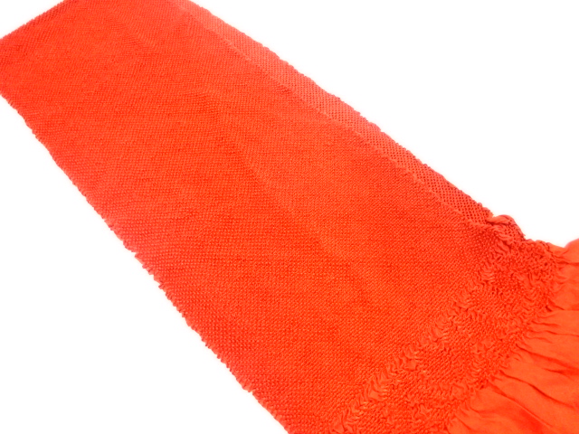 正絹　振袖用　絞り　帯揚げ